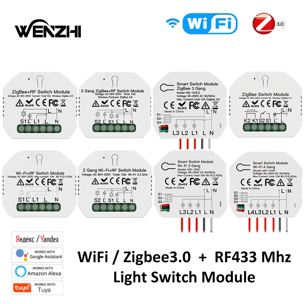 Home Automation Diy - Licht Schakelaar Module Wifi Zigbee 3.0