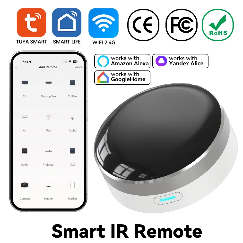 Ir Blaster Universal - YFK WiFi Smart IR Blaster Universele