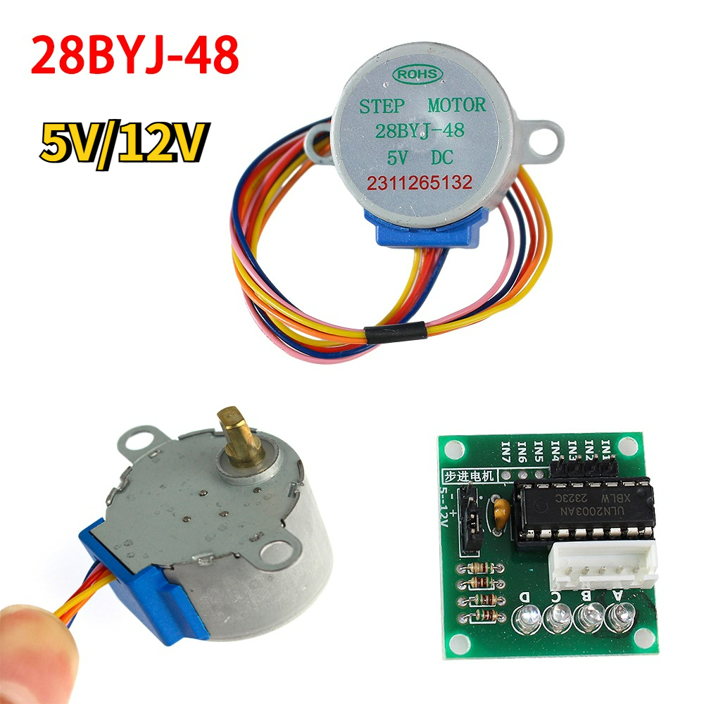 Home Automation Arduino - 28BYJ-48 Stappenmotor Kit 5V/12V 4-Fase 5-Draads