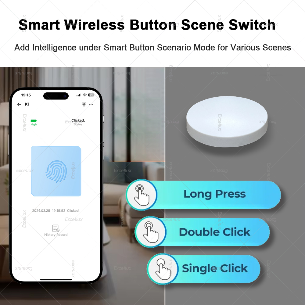 Zigbee Smart Wireless Button S - Home Automation Technology recensie en prijs