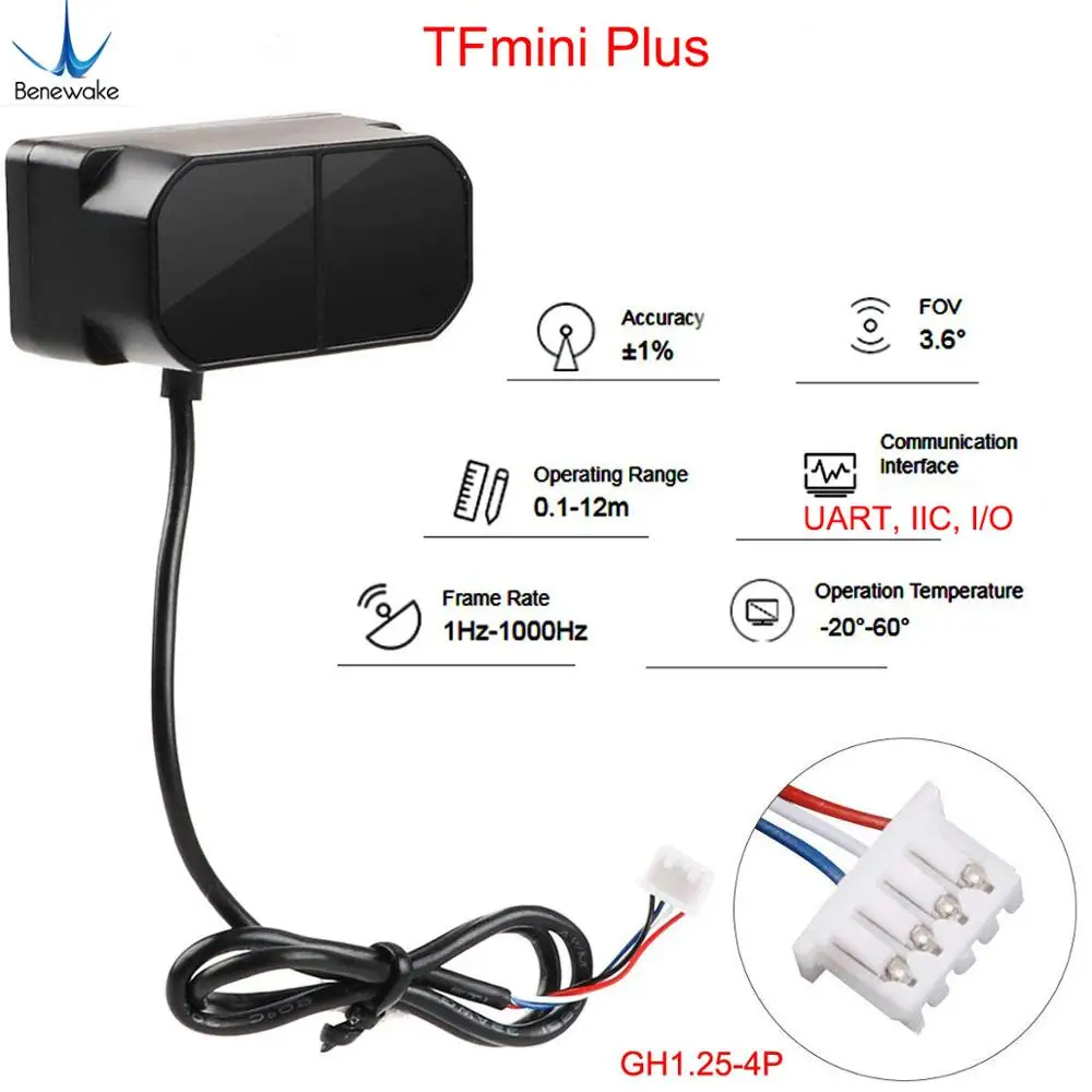 2 STKS TFmini Plus Lidar Afsta - Home Automation Arduino recensie en prijs