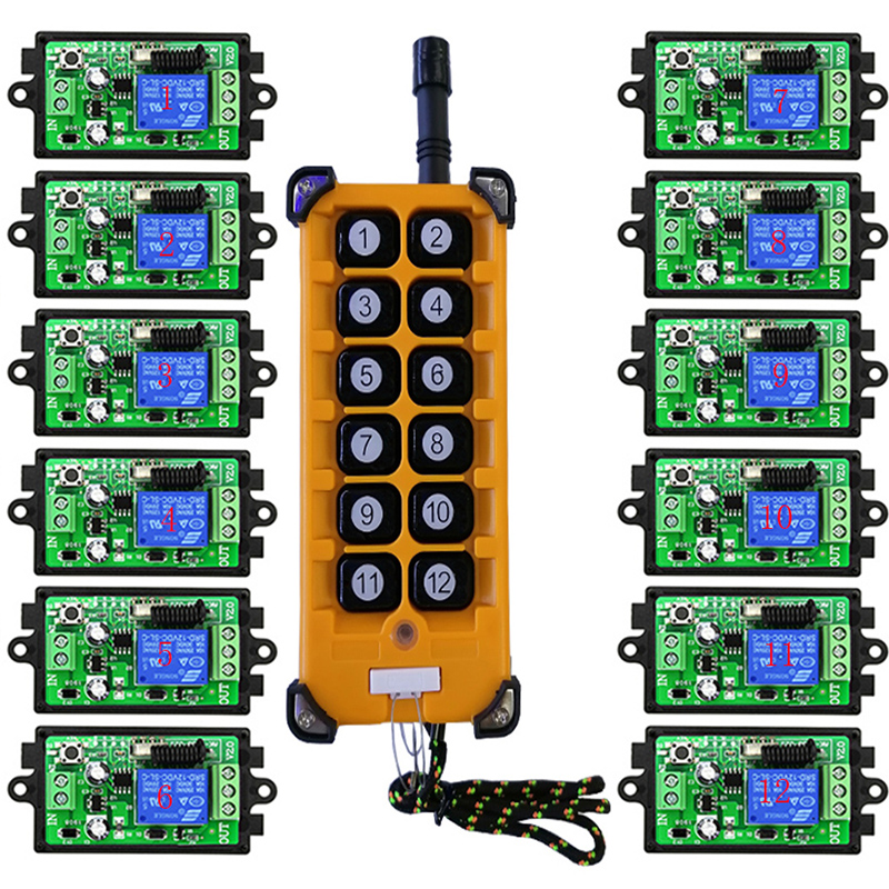 3000M Long Range DC12V 24V 1CH - Home Automation Diy recensie en prijs